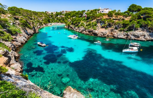 harbour in spain, balearics