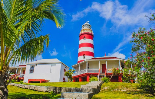Elbow Reef lighthouse in Hope Town