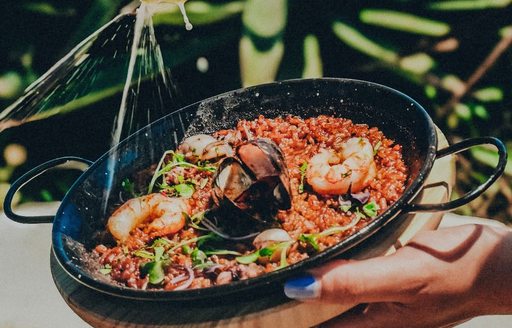 Nanai Beach Mallorca food