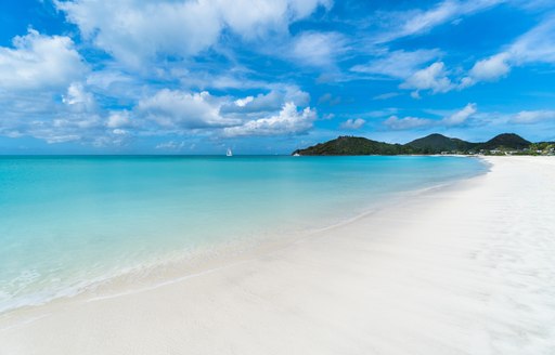 Jolly Beach in Antigua, Caribbean