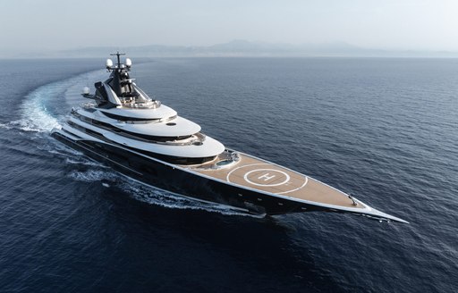 Charter yacht KISMET at sea