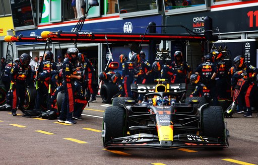 Pits at Circuit de Monaco 