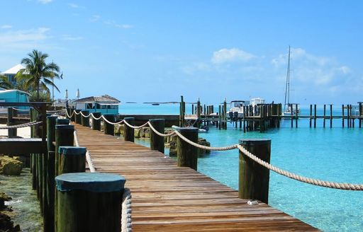 Staniel Cay Yacht Club dock