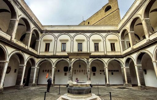 Certosa e Museo di San Martino Naples courtyard
