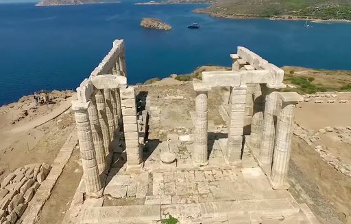 Archaeological site in Greece  