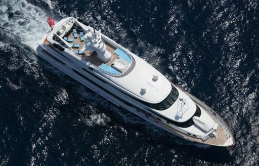 superyacht the Wellesley appears at the Antigua Charter Yacht Show 2016