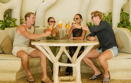 Utopia Cave Club Bali seating area