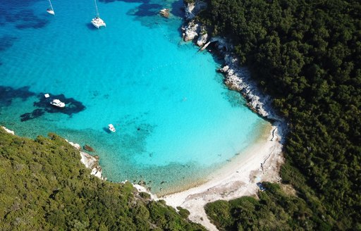 Antipaxos voutoumi beach