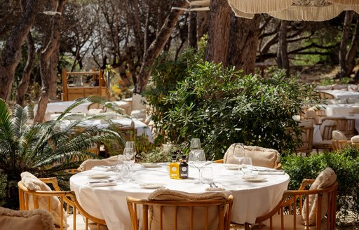 St Tropez - Gigi Rigolatto dining area