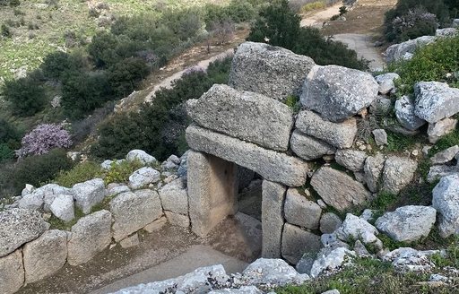 Ruins of Mycenae doorway