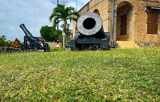 Fort King George Trinidad & Tobago cannons