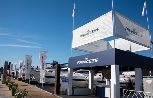 Princess stands at FLIBS 2022