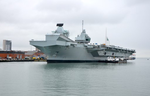 Queen Elizabeth in Portsmouth