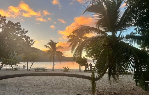 Magens Bay US Virgin Islands sunset