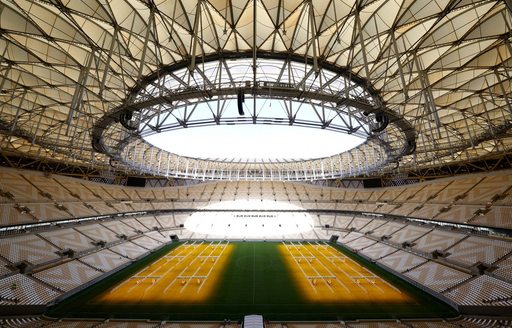 Lusail Stadium in Doha, Qatar