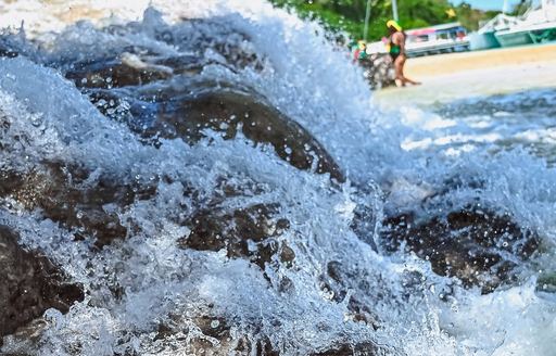 Jamaica - The World Famous Dunn's River Falls & Park water beach