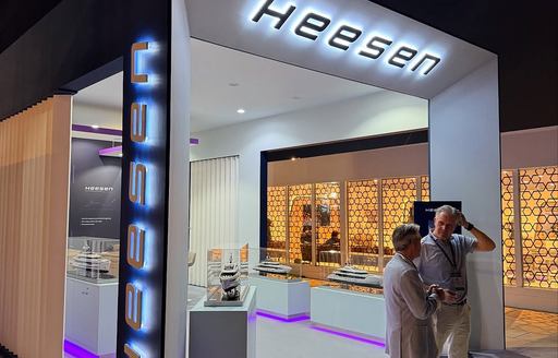 Heesen exhibitor stand