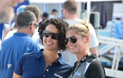 Women pose for picture at FLIBS 2019