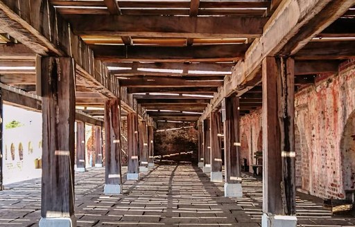 Jamaica - Fort Charles interior