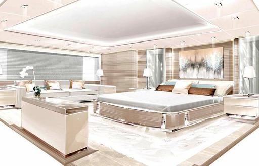 luxury yacht o'pari owners suite 