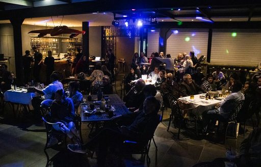 La Guarida Cuba outdoor dining area