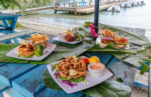 Foxy's Bar British Virgin Islands food