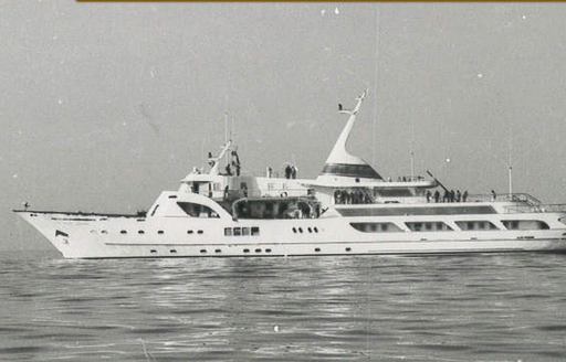 Yacht in Greece