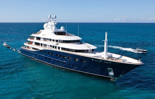 motor yacht AQUILA on a luxury charter vacation