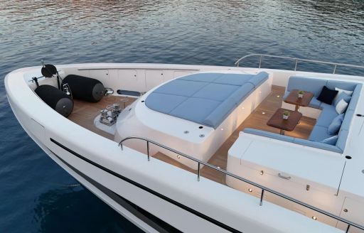 Charter yacht TALIA sunpads