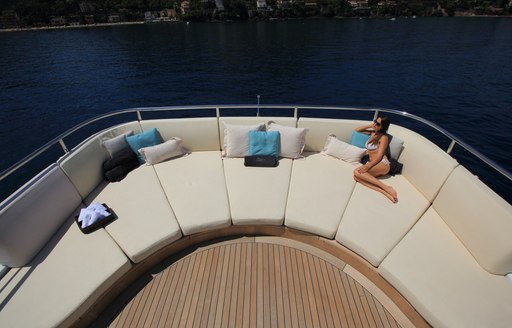 sunpads on superyacht rola