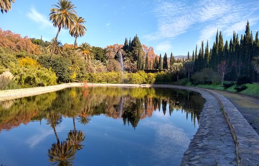 Jardín Botánico - Histórico La Concepción Malaga pond