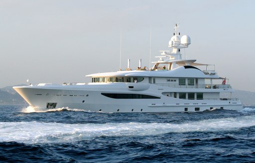 motor yacht 'Lady Nag Nag' attending the 2015 monaco yacht show