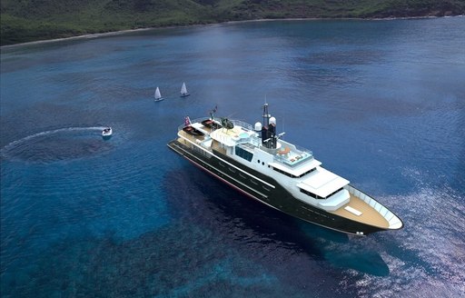 superyacht Highlander cruises in Monaco on Charter