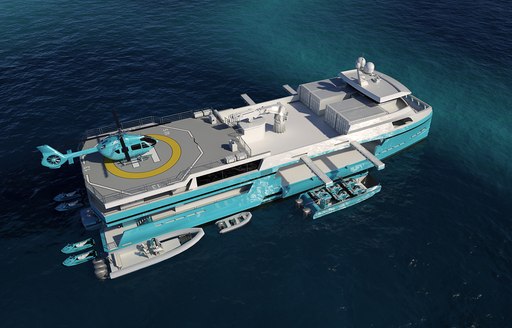 my bro support vessel helipad