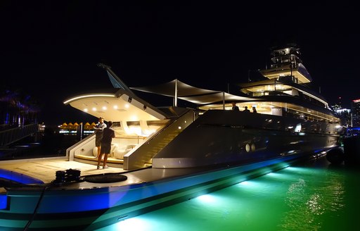 superyacht at miami yacht show 2019