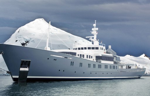 M/Y Enigma XK at anchor