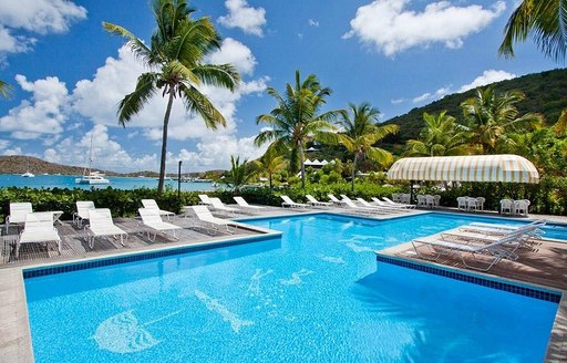 Newly opened Bitter End Yacht Club on Virgin Gorda's sheltered North Sound in the BVIs