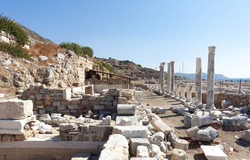 Overview of the ruins at Knidos