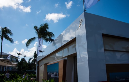 Benetti yard showcasing at FLIBS