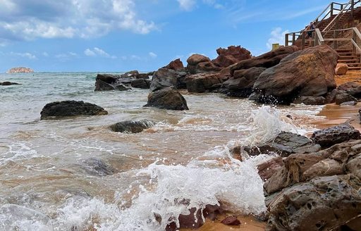 Cavalleria Beach Menorca rocks