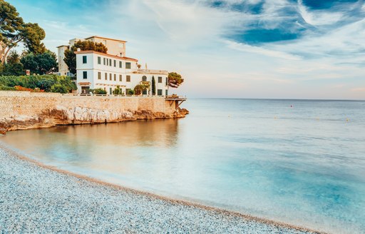 beautiful calm waters in the south of france