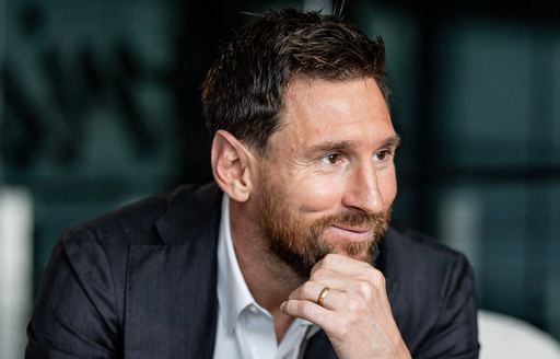 Lionel Messi portrait
