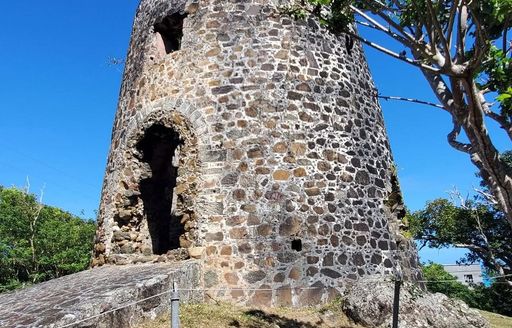 Mount Healthy National Park Tortola windmill