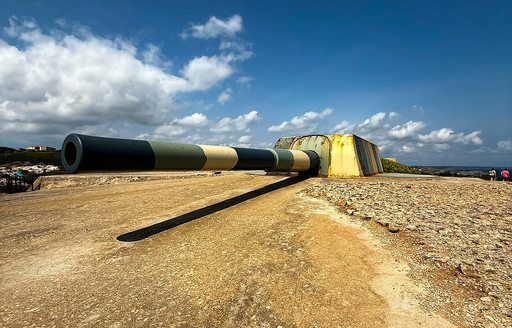 Isabel II Fortress / Mola Fortress Menorca cannon