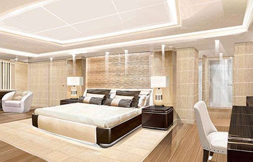 M/Y O'Pati 3 Owner suite