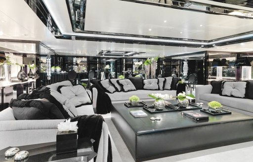 superyacht silver angel communal space