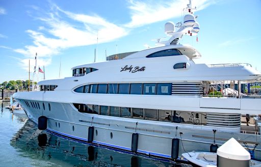 Charter yacht LADY BETH at the Newport Charter Yacht Show