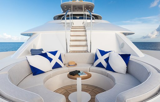 superyacht all inn outdoor seating