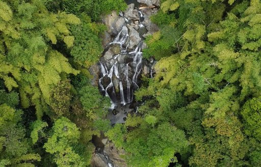 Argyle Falls Trinidad & Tobago aerial view