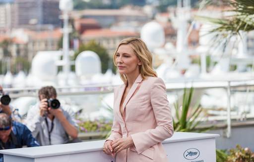 Cate Blanchett attends Cannes Film Festival as head of the Jury for 2018, pictured here standing in front of superyachts available for rental